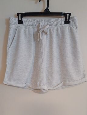 Light Gray Women's Athletic Lounge Shorts